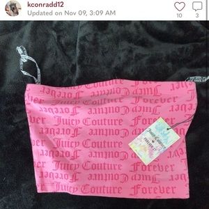 Juicy Couture tube top